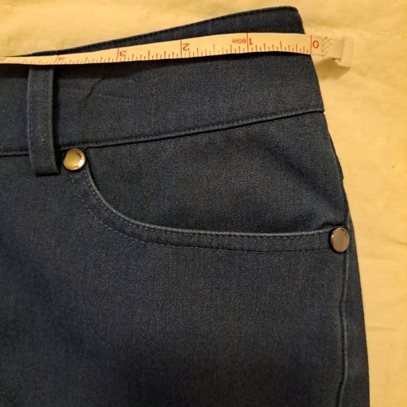 J. McLaughlin Pants Size 10 Blue No Size And Brand Tag Excellent Condition - Picture 9 of 15